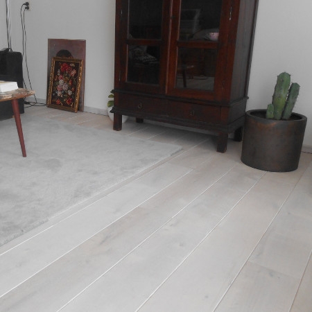 Plancher en bois de hêtre couleur ivoire (Plancher en bois de hêtre couleur ivoire)