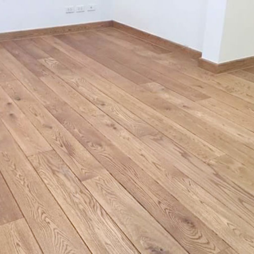 Parquet en chêne américain, couleur naturelle