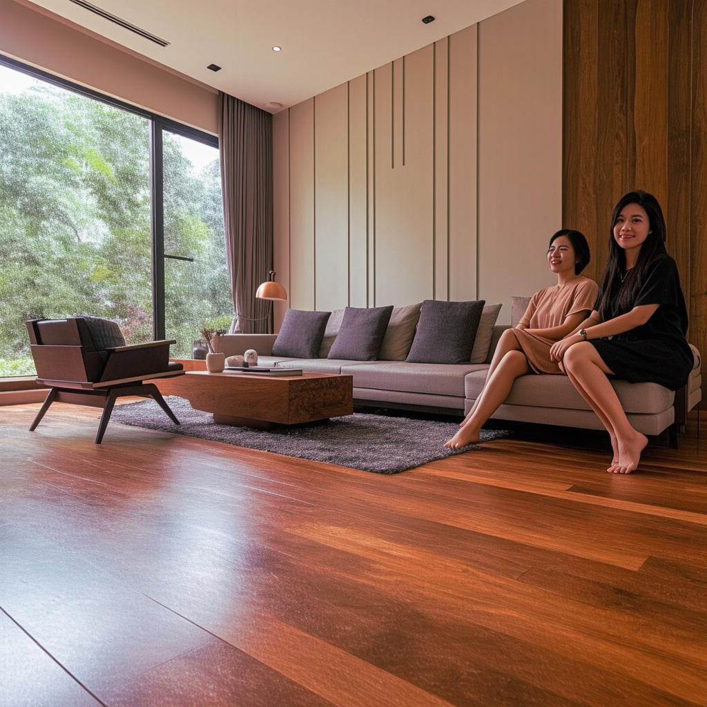 Plancher Merbau