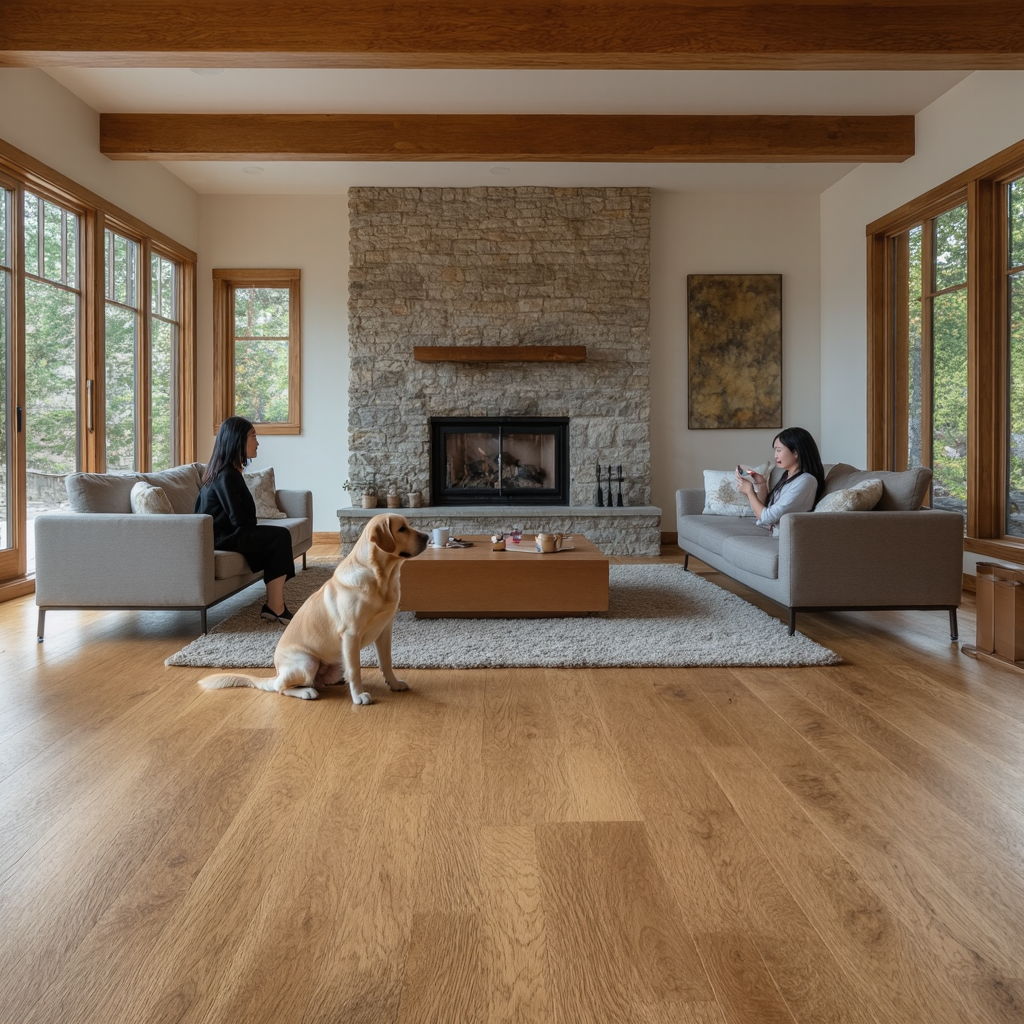Parquet en chêne américain